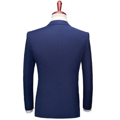 Wedding Suit For Men Set Elegant Blazers Formal 2 Pieces Pants Classic Business Coats