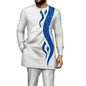 African clothes Bazin Riche men's suit casual style clothing